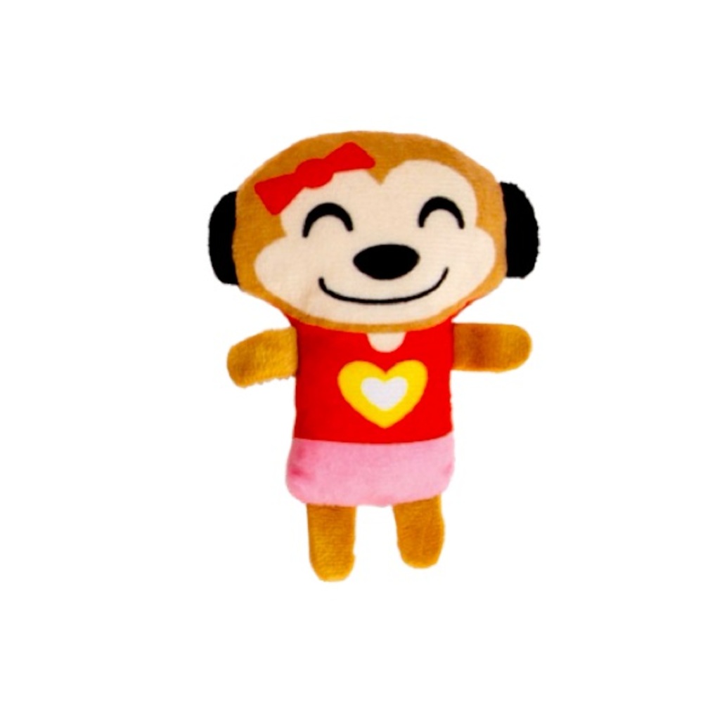 Mini Valentines Day stuffed Meerkat